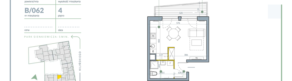 Mieszkanie w inwestycji: Flora Śródmieście