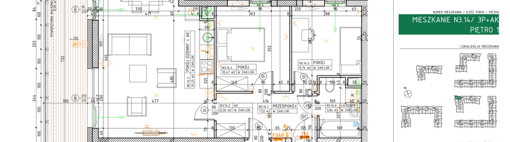 Mieszkanie w inwestycji: Osiedle Narcyzowe etap 2