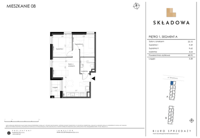 Mieszkanie w inwestycji: Apartamenty Składowa