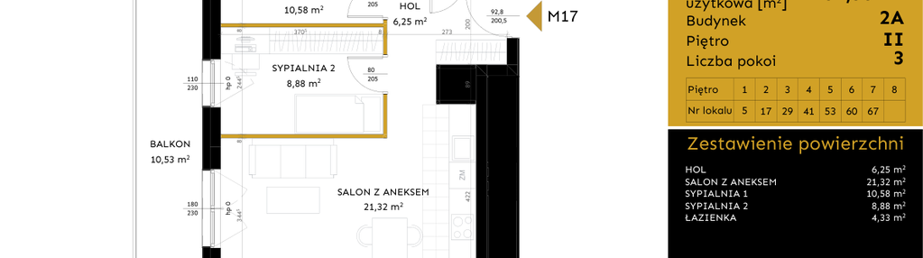 Mieszkanie w inwestycji: Corso etap 2