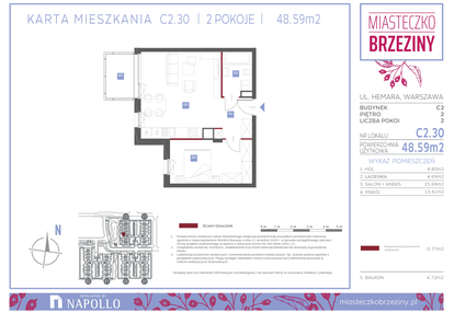 Mieszkanie w inwestycji: Miasteczko Brzeziny II