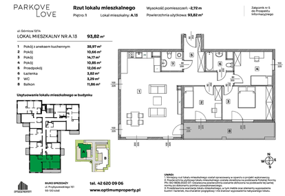 Mieszkanie w inwestycji: Parkove Love
