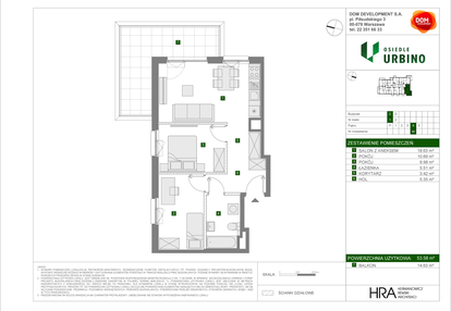 Mieszkanie w inwestycji: Osiedle Urbino etap 4.2