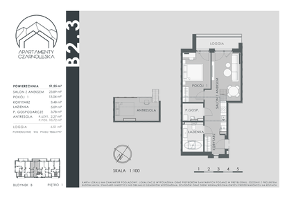 Mieszkanie w inwestycji: Apartamenty Czarnoleska