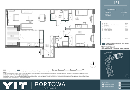 Mieszkanie w inwestycji: Portowa Zabłocie