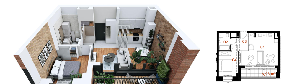 Mieszkanie w inwestycji: Nowa Guzikarnia