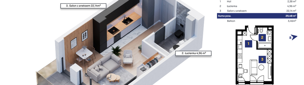 Mieszkanie w inwestycji: Nove Dobczyce