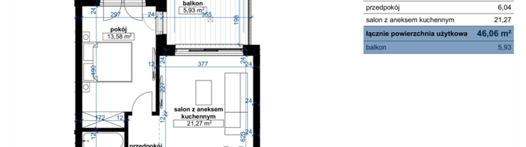 Mieszkanie w inwestycji: Wzgórze Poetów 2
