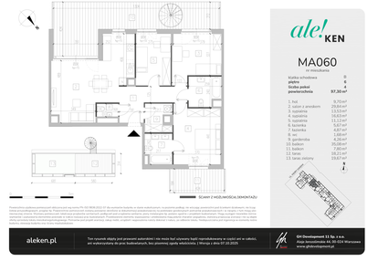 Mieszkanie w inwestycji: Ale!Ken