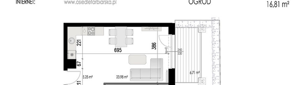 Mieszkanie w inwestycji: Osiedle Farbiarska