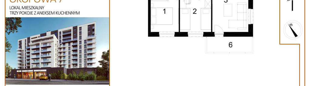 Mieszkanie w inwestycji: Okopowa 7