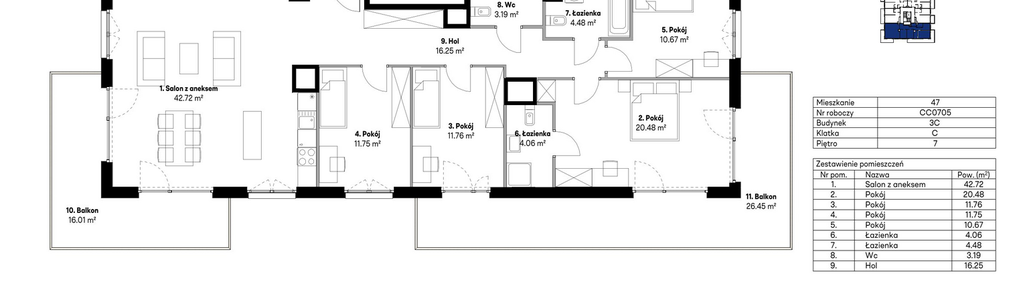 Mieszkanie w inwestycji: NU3 Warszawa Wola