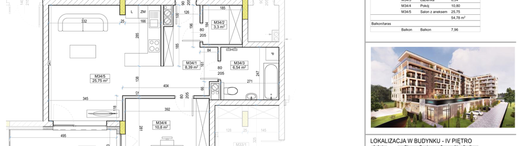 Mieszkanie w inwestycji: Apartamenty Widok Włoszczowa