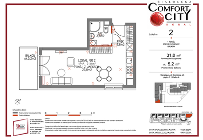 Mieszkanie w inwestycji: Comfort City Koral