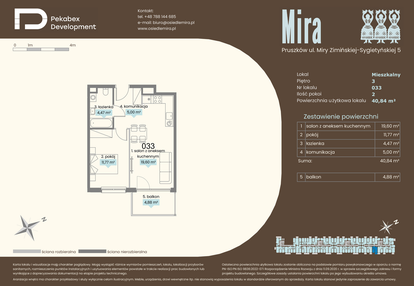 Mieszkanie w inwestycji: Mira