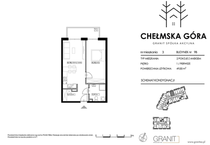 Mieszkanie w inwestycji: Chełmska Góra