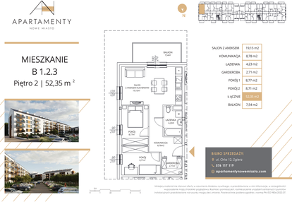 Mieszkanie w inwestycji: Apartamenty Nowe Miasto