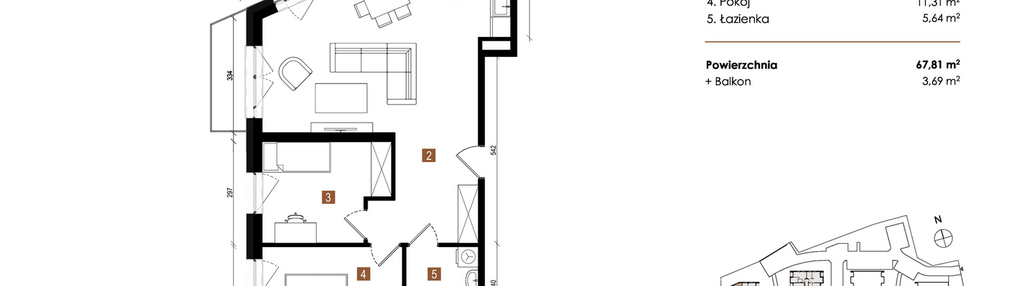 Mieszkanie w inwestycji: Apartamenty Sudetia