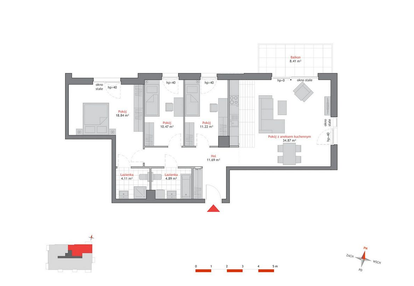 Mieszkanie w inwestycji: Atrium Oliva