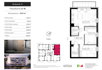 Mieszkanie w inwestycji: Novum Rumia - bud. 14