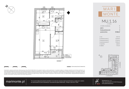 Mieszkanie w inwestycji: Marimonte - apartamenty inwestycyjne