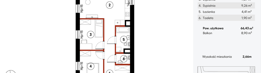Mieszkanie w inwestycji: Elewator - Mieszkania i Lofty