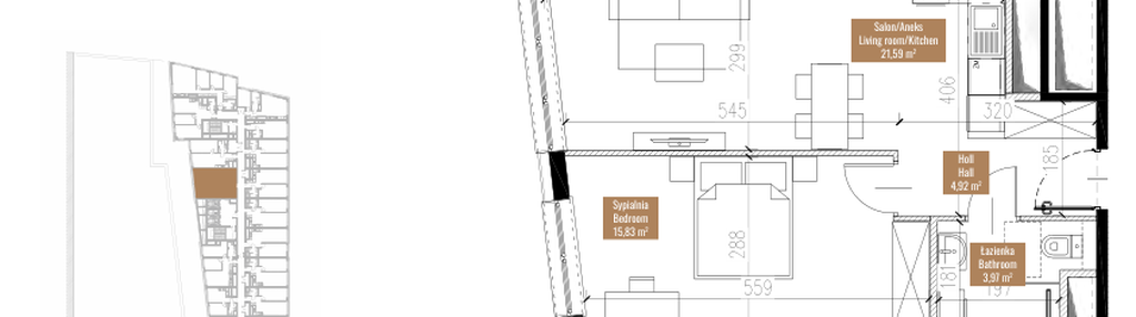 Mieszkanie w inwestycji: Quorum Apartments