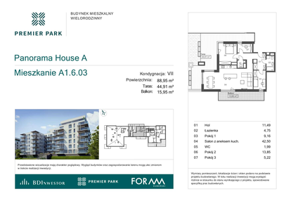 Mieszkanie w inwestycji: Premier Park II