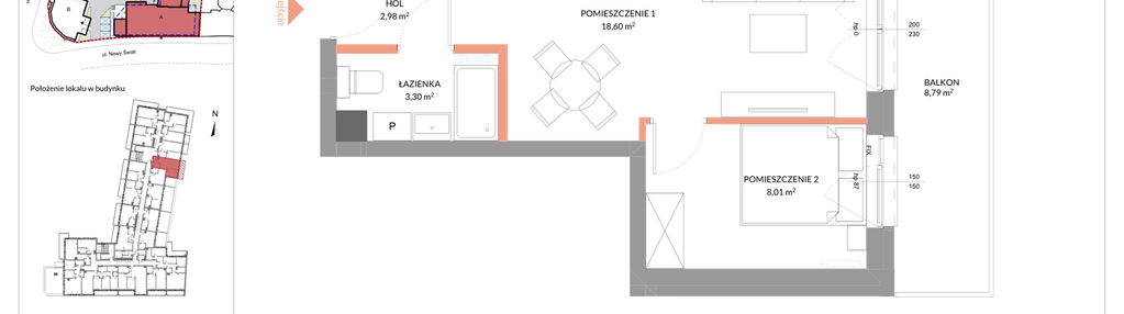Mieszkanie w inwestycji: Apartamenty Nowy Świat - inwestycyjne