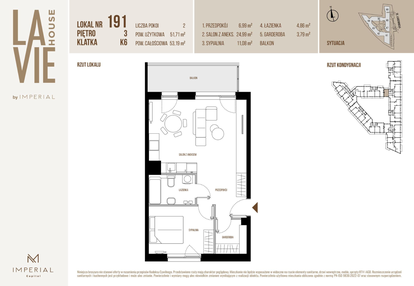 Mieszkanie w inwestycji: La Vie House