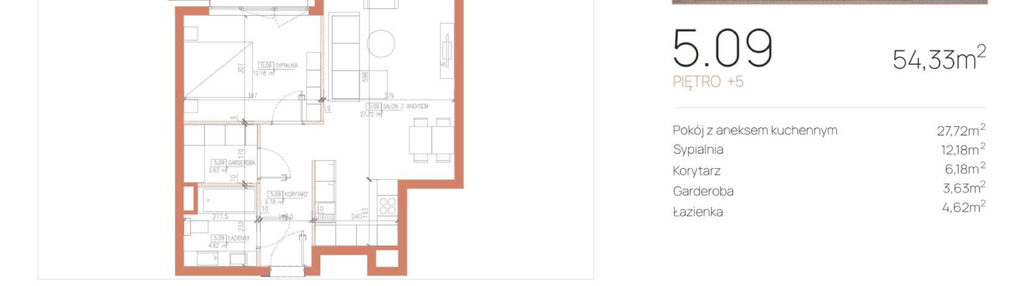 Mieszkanie w inwestycji: Na Wildzie