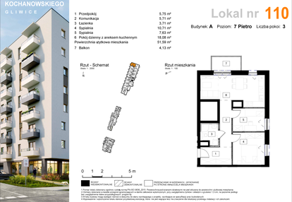 Mieszkanie w inwestycji: Osiedle Kochanowskiego - Gliwice
