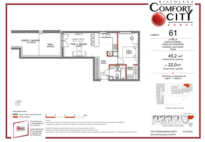 Mieszkanie w inwestycji: Comfort City Koral