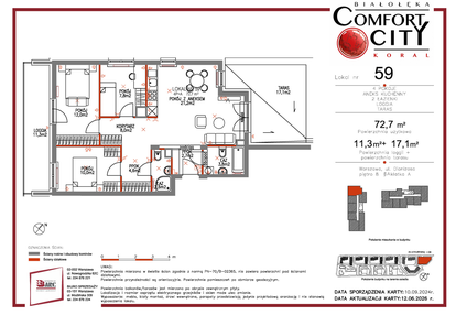 Mieszkanie w inwestycji: Comfort City Koral