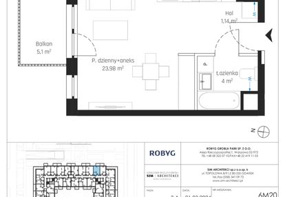 Mieszkanie w inwestycji: Nadmotławie Apartments etap J