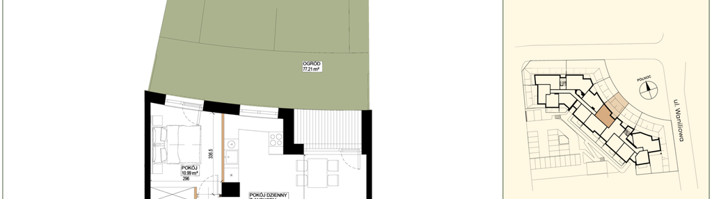 Mieszkanie w inwestycji: Waniliowa