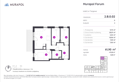 Mieszkanie w inwestycji: Murapol Forum