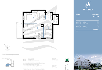 Mieszkanie w inwestycji: Stocznia Residence