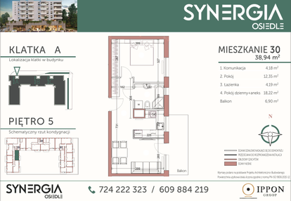 Mieszkanie w inwestycji: SYNERGIA