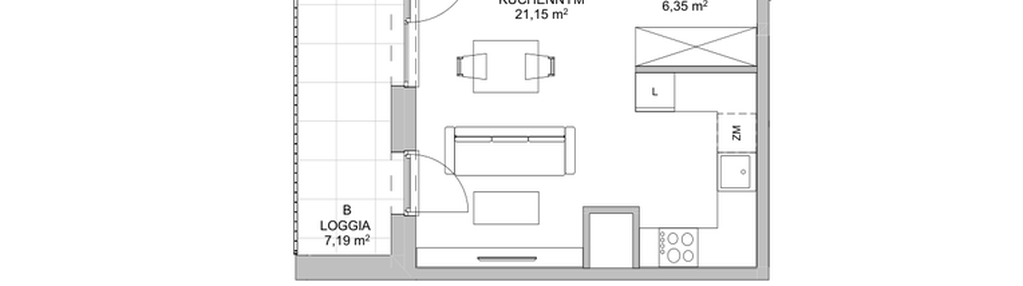 Mieszkanie w inwestycji: Francuska Park VIIIB