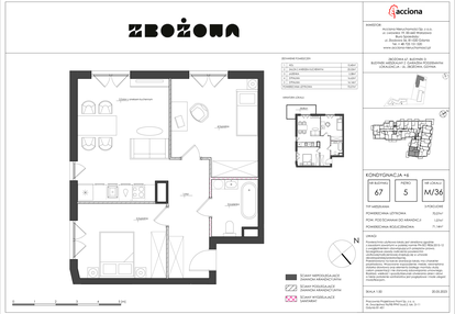 Mieszkanie w inwestycji: Zbożowa