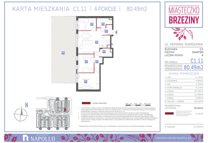 Mieszkanie w inwestycji: Miasteczko Brzeziny II