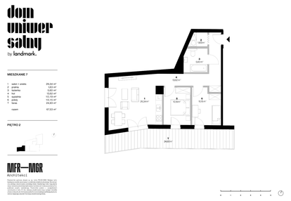 Mieszkanie w inwestycji: Dom Uniwersalny