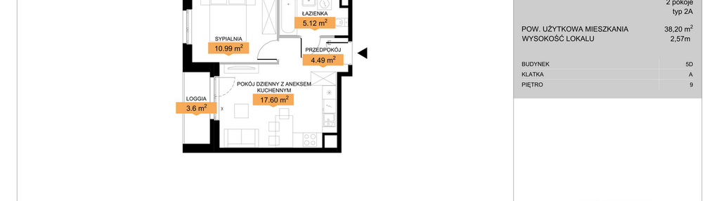 Mieszkanie w inwestycji: Zenit V