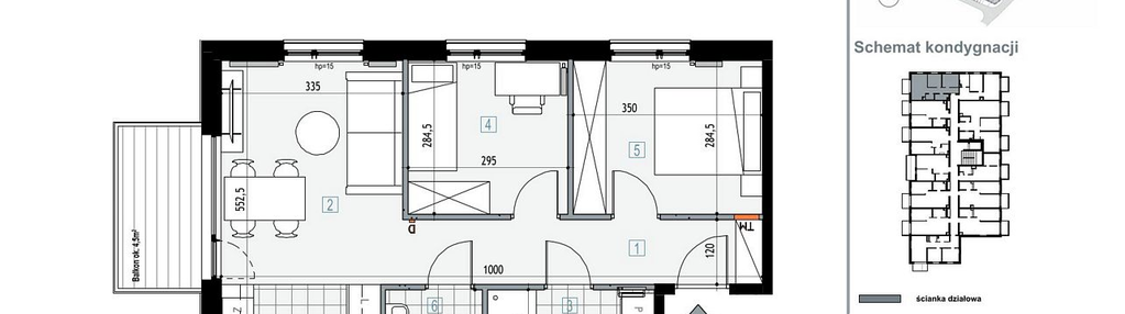 Mieszkanie w inwestycji: Apartamenty Kopernika