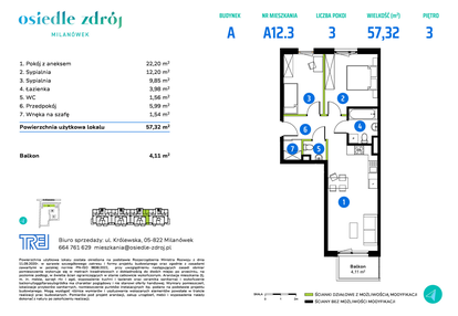 Mieszkanie w inwestycji: Osiedle Zdrój