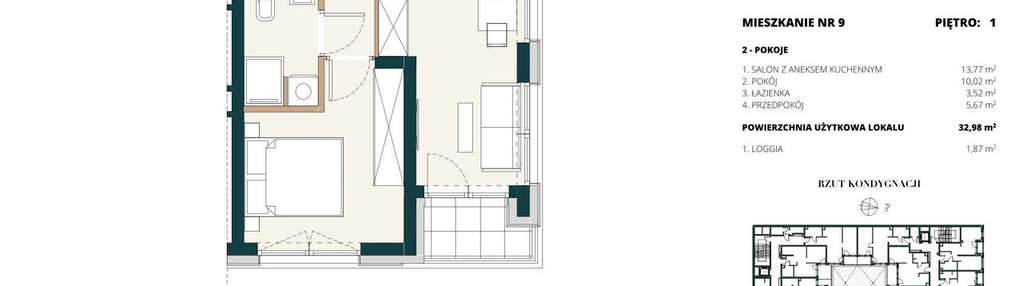 Mieszkanie w inwestycji: Przy Placu Wolności