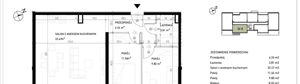 Mieszkanie w inwestycji: Fokus Bielany