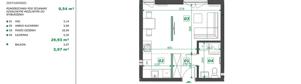 Mieszkanie w inwestycji: Apartamenty Pszczyńska