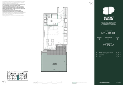 Mieszkanie w inwestycji: Bulwary Praskie etap NOP